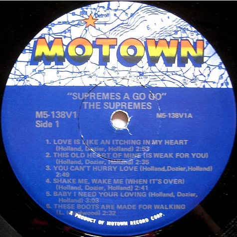 The Supremes - A' Go-Go