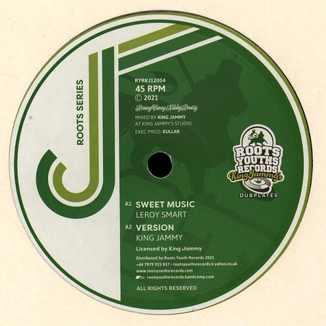 Leroy Smart, King Jammys / Gregory Isaacs, King Jammy - Sweet Music, Version / It Go So, Version