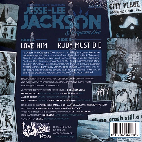 Jesse-Lee Jackson - Love Him / Rudy Must Die