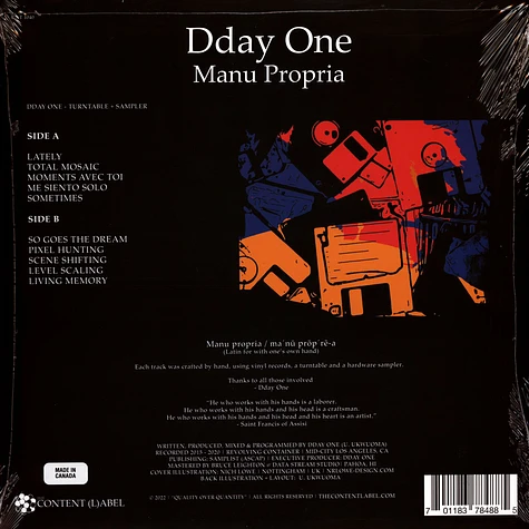 Dday One - Manu Propria