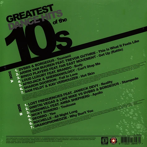 V.A. - Greatest Dance Hits Of The 10s