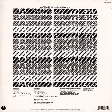 Barrino Brothers - Living Off The Goodness Of Your Love
