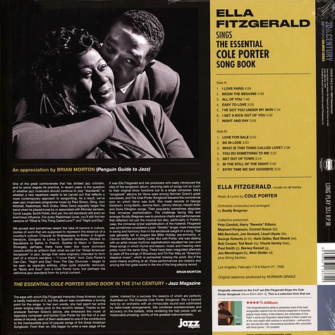 Ella Fitzgerald - Sings The Essential Cole Porter Songbook