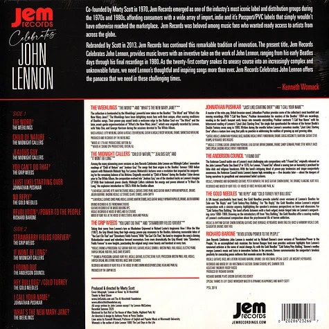 V.A. - Jem Records Celebrates John Lennon
