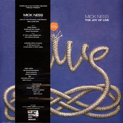 Mick Ness - Joy Of Live