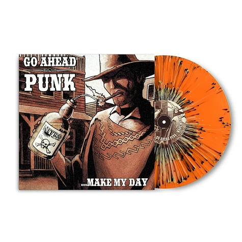 V.A. - Go Ahead Punk Make My Day Record Store Day 2022 Orange Splatter Vinyl Edition