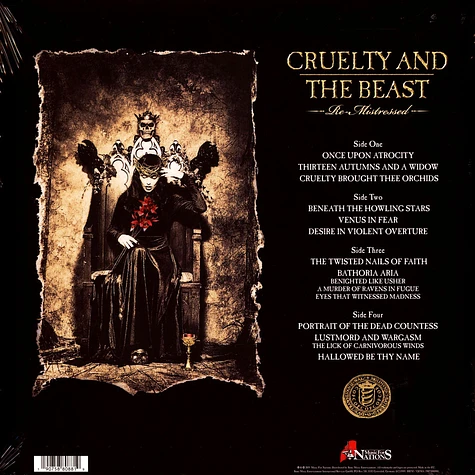 Cradle Of Filth - Cruelty And The Beast-Re-Mistressed