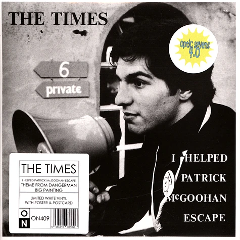 The Times - I Helped Patrick Mcgoohan Escape White Vinyl Edition