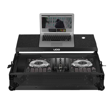 UDG - Ultimate Flight Case Pioneer DDJ-SB2/SB3/DDJ-400 MK2 Plus (Laptop Shelf)