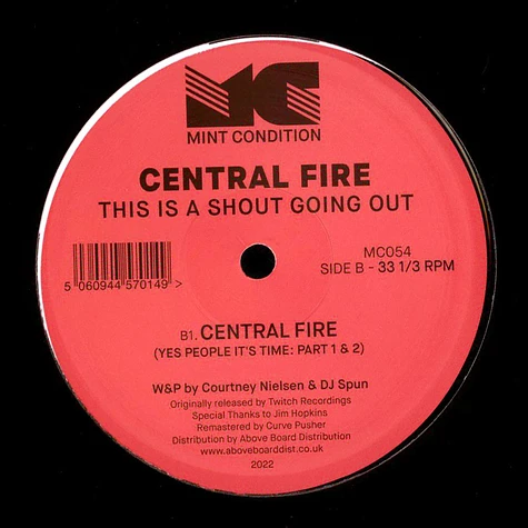 Central Fire - This Is A Shout Going Out