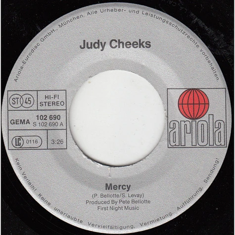 Judy Cheeks - Mercy