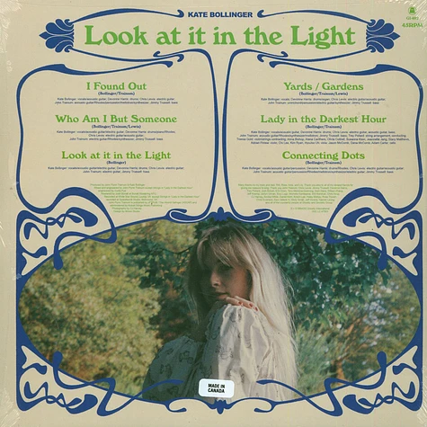 Kate Bollinger - Look At It In The Light Dark Blue Marbled Vinyl Edition