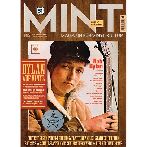 Mint - Das Magazin Für Vinylkultur - Ausgabe 51 - April 2022