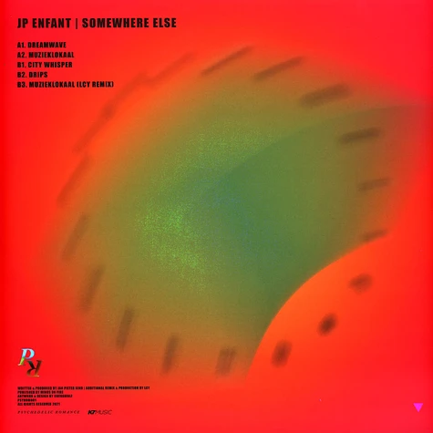 JP Enfant - Somewhere Else Clear Vinyl Edition
