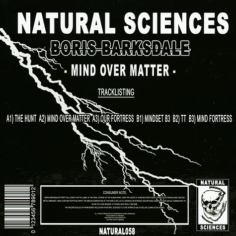 Boris Barksdale - Mind Over Matter