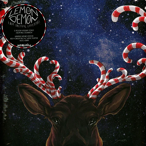 Lemon Demon - I Am Become Christmas Red & Green W/ Splatter Vinyl Edition