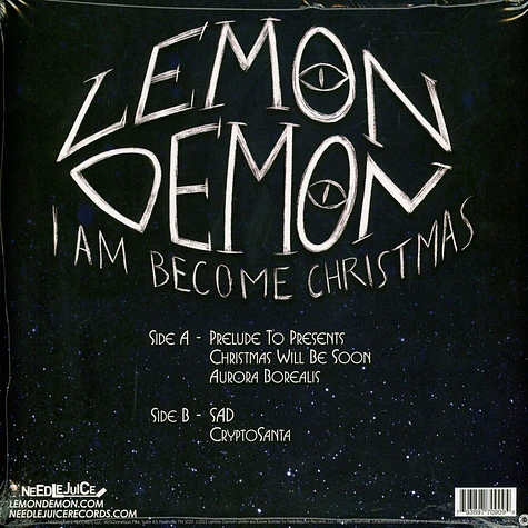 Lemon Demon - I Am Become Christmas Red & Green W/ Splatter Vinyl Edition