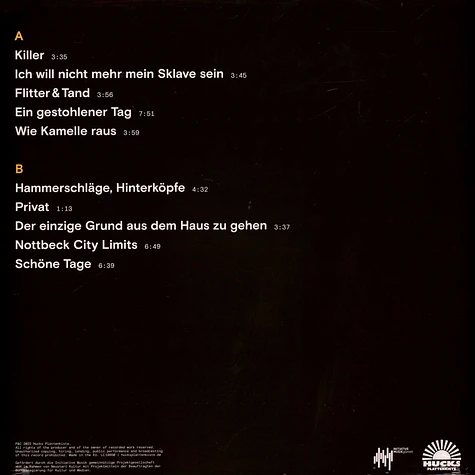 Muff Potter - Bei Aller Liebe Red Vinyl Edition