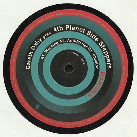 Gareth Oxby, 4th Planet Side Steppers - Warning