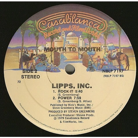 Lipps, Inc. - Mouth To Mouth