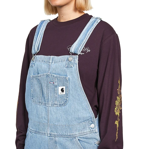 Carhartt WIP - W' Bib Overall Straight "Maverick" Denim, 10.5 oz