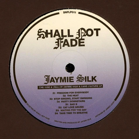 Jaymie Silk - The Rise & Fall Of Jaymie Silk & Rave Culture Blue Vinyl Edition