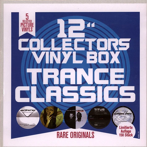 Niels Van Gogh / 4 Diamonds / Ole Van Dansk - 12" Collector's Picture Vinyl Box: Trance Classics