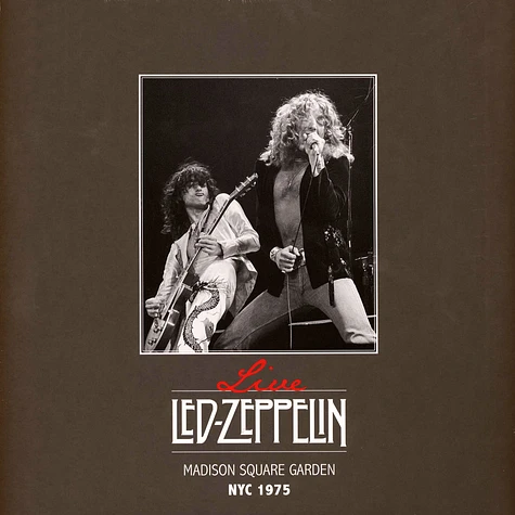 Led Zeppelin - Live At Madison Square Garden In Nyc 1975