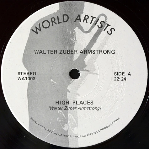 Walter Zuber Armstrong - High Places
