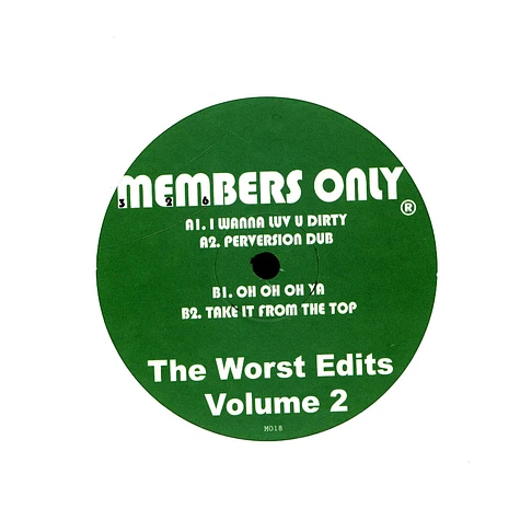 Members Only (Jamal Moss) - The Worst Edits Volume 2