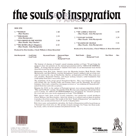Souls Of Inspyration - Souls Of Inspyration