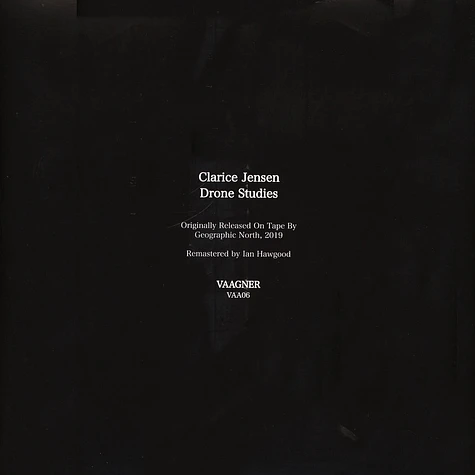 Clarice Jensen - Drone Studies