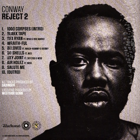 Conway - Reject 2 OG Cover Blue Vinyl Edition