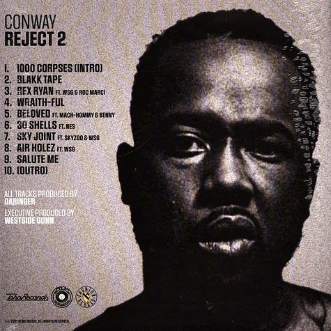 CONWAY THE MACHINE - REJECT 2 LP レコード 41FOJyxw19L._UF1000,1000_QL80_.jpg