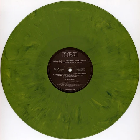 Bow Wow Wow - See Jungle! See Jungle! Green & Yellow Marbled Vinyl Edition