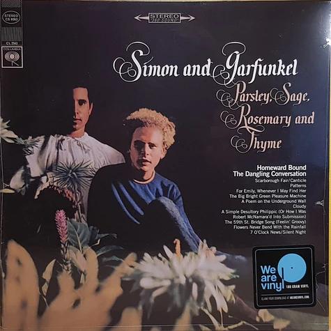 Simon & Garfunkel – Parsley, Sage, Rosemary And Thyme, E.U. Reissue Vinyl LP