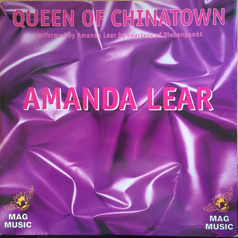 Amanda Lear - Queen Of Chinatown - Vinyl 12