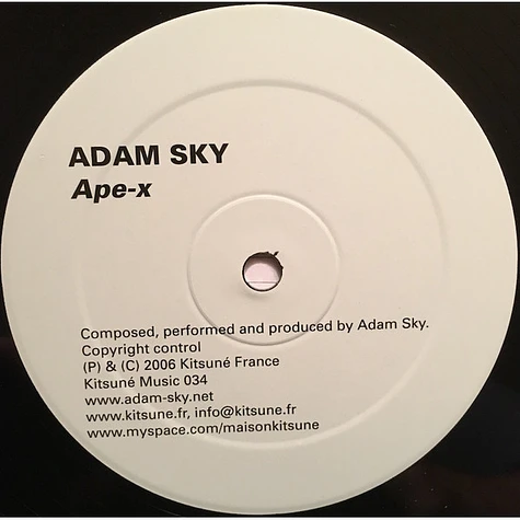 Adam Sky - Ape-X
