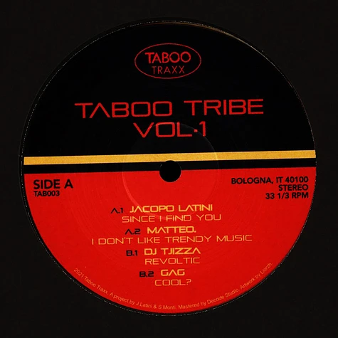 V.A. - Taboo Tribe Volume 1