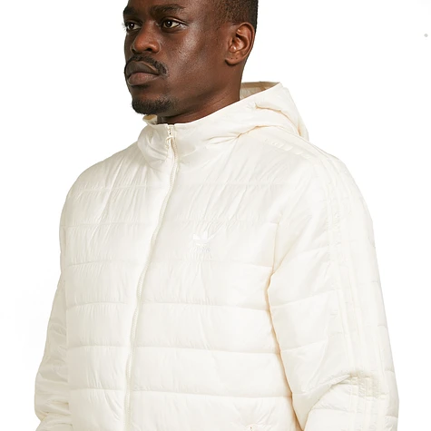 Adidas white hotsell down jacket