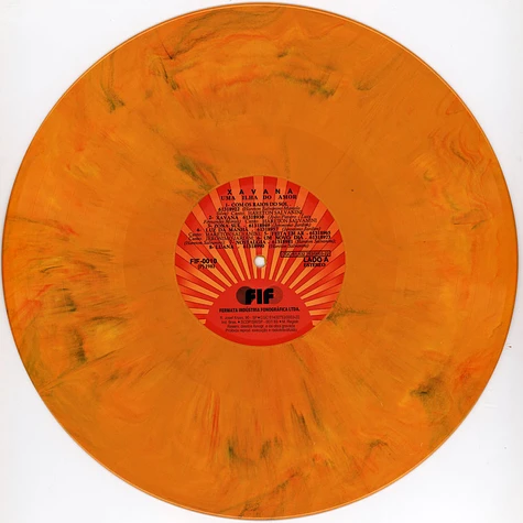 Hareton Salvanini - Xavana, Uma Ilha Do Amor HHV Summer Of Jazz Exclusive Orange Marbled Vinyl Edition