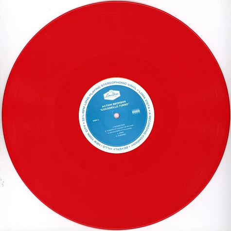 Action Bronson - Cocodrillo Turbo HHV Exclusive Opaque Red Vinyl Edition