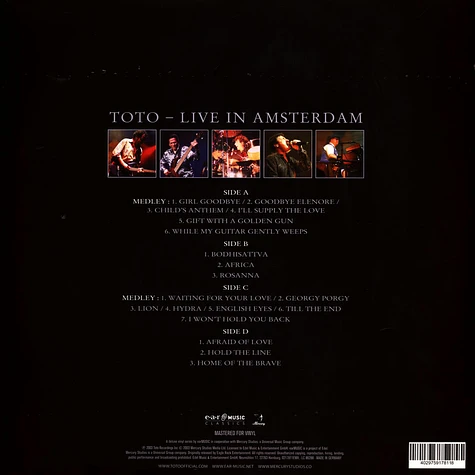 Toto - 25th Anniversary Live In Amsterdam