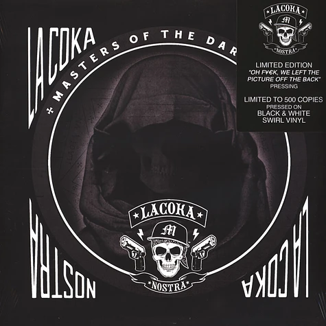 La Coka Nostra - Masters Of The Dark Arts Black & White Swirl Vinyl Edition