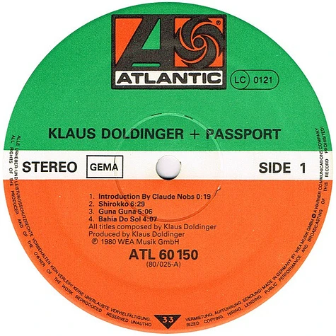 Klaus Doldinger + Passport - Lifelike