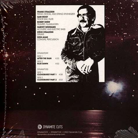 Frank Strazzeri - After The Rain / Blue Moon / Cloudburst 1 & 2 Black Vinyl Edition