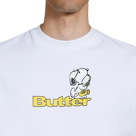 Butter Goods x Peanuts - Jazz Logo Tee