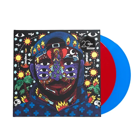 Kaytranada - 99,9% 20 Years HHV Blue & Red Vinyl Edition