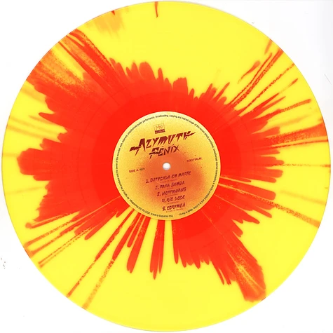 Azymuth - Fenix Flame Splattered Colour Vinyl Edition