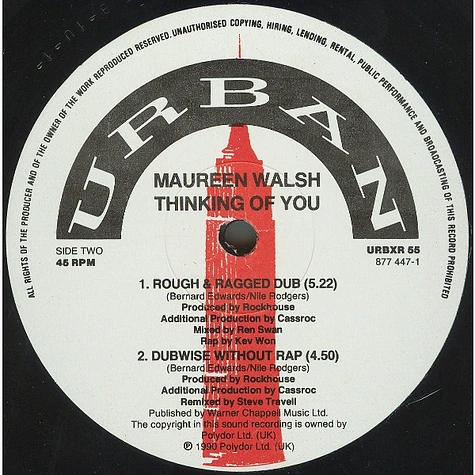 Maureen Walsh - Thinking Of You (The Remixes)